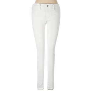 American Rag CIE Women’s Jeans 30/30 White Denim Tapered Leg Mid Rise